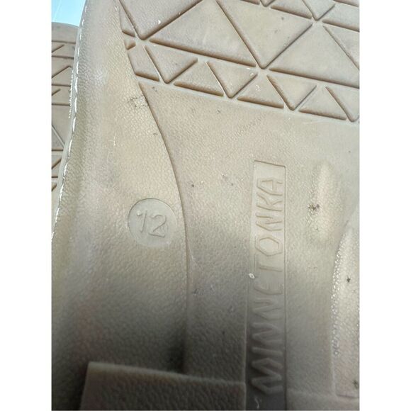 Minnetonka Men’s Moccasins Size 12 Brown Shoe Slipper Sole Tan - Picture 5 of 9